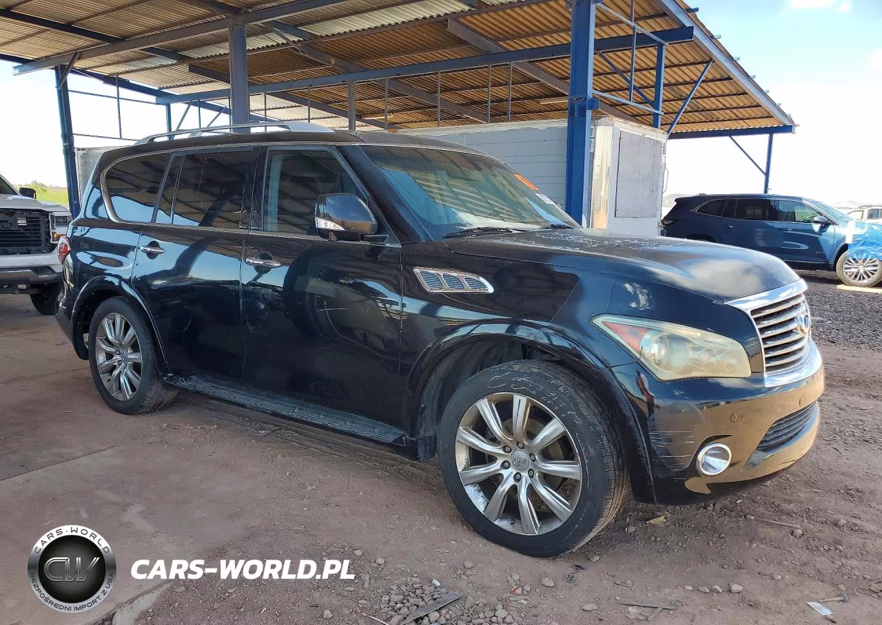 2013 Infiniti Qx56 Base VIN:JN8AZ2NF9D9550662 - 4