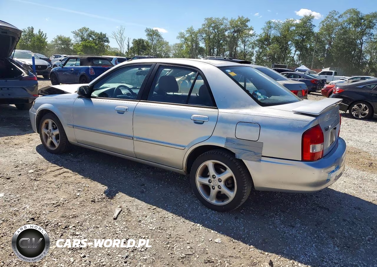 2001 Mazda Protege Lx VIN:JM1BJ225310480286 - 2