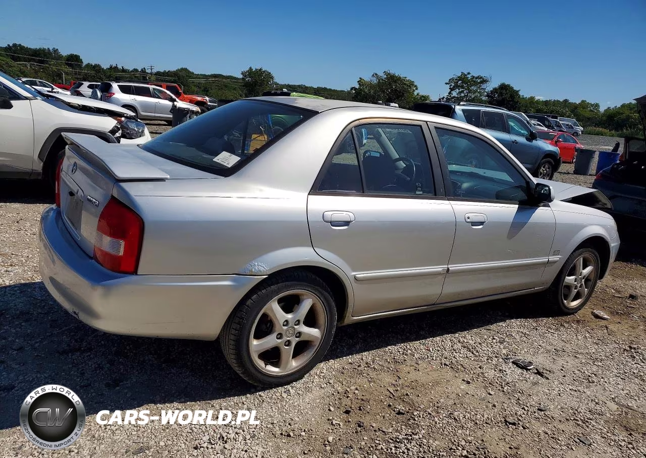 2001 Mazda Protege Lx VIN:JM1BJ225310480286 - 3