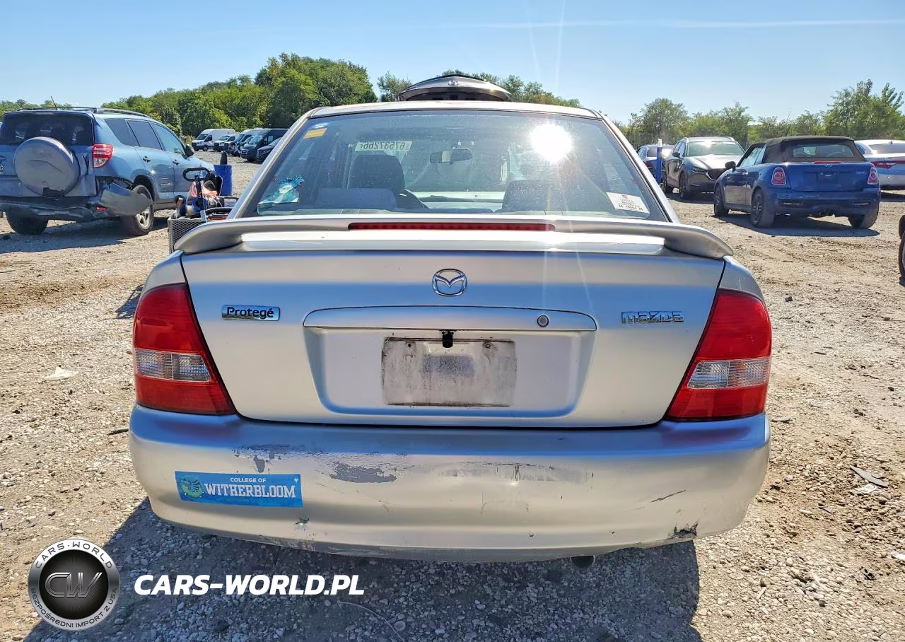 2001 Mazda Protege Lx VIN:JM1BJ225310480286 - 6