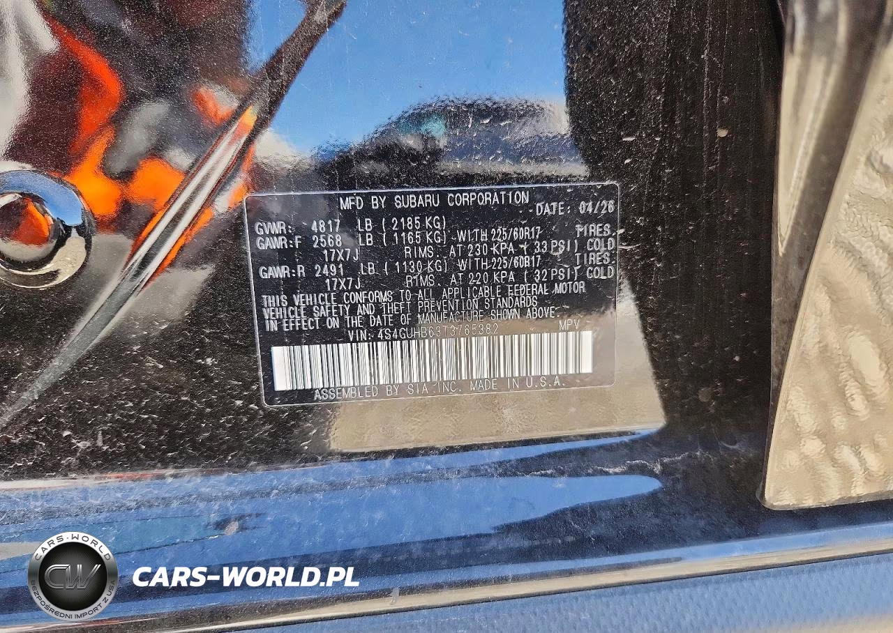 2026 Subaru Crosstrek VIN:4S4GUHB63T3765382 - 13