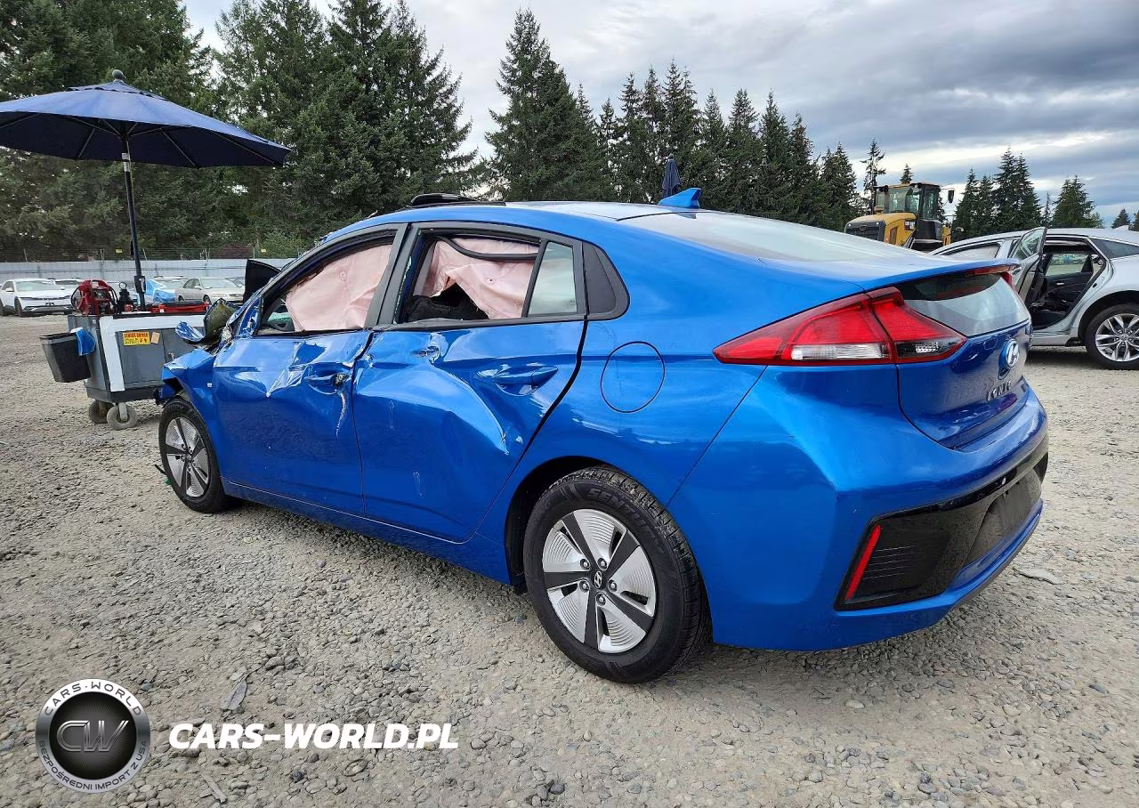 2018 Hyundai Ioniq Blue VIN:KMHC65LC1JU071969 - 2