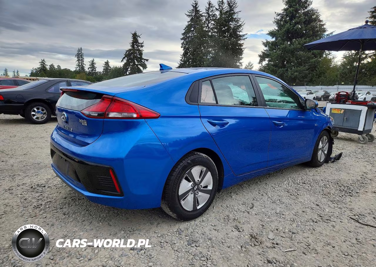 2018 Hyundai Ioniq Blue VIN:KMHC65LC1JU071969 - 3