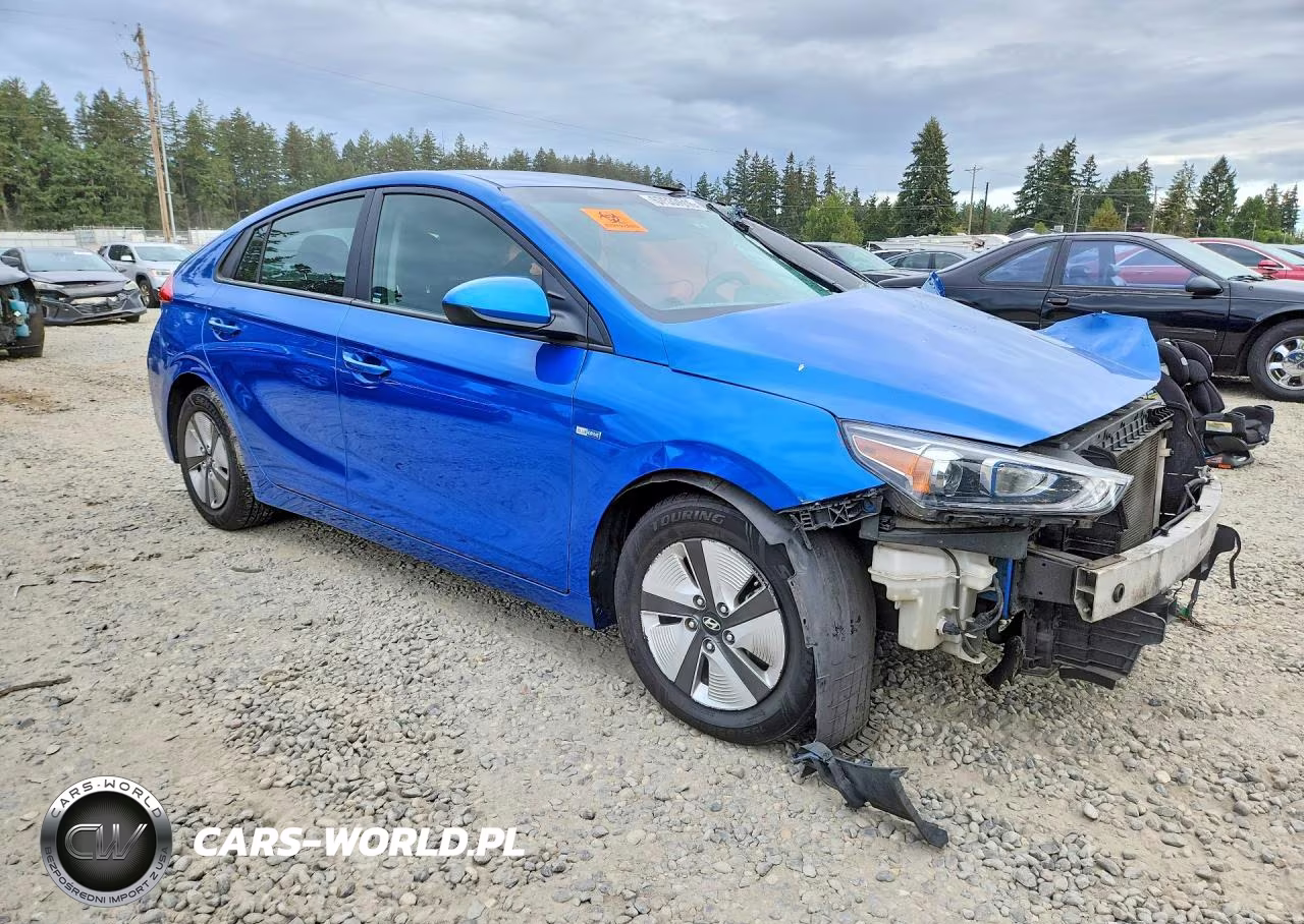 2018 Hyundai Ioniq Blue VIN:KMHC65LC1JU071969 - 4
