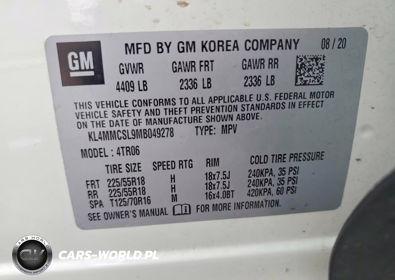 2021 Buick Encore Gx Preferred VIN:KL4MMCSL9MB049278 - 13
