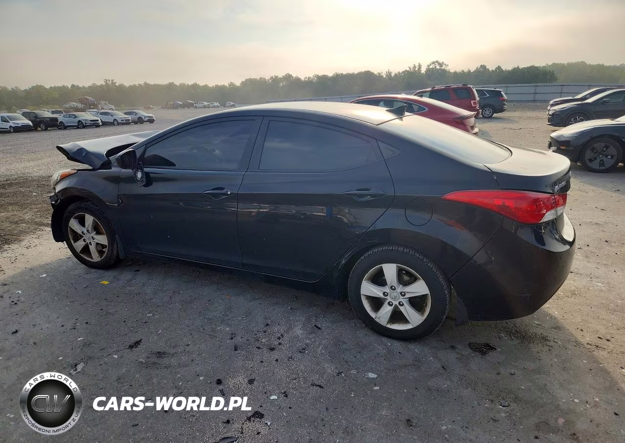 2013 Hyundai Elantra Gls VIN:KMHDH4AE8DU548110 - 2