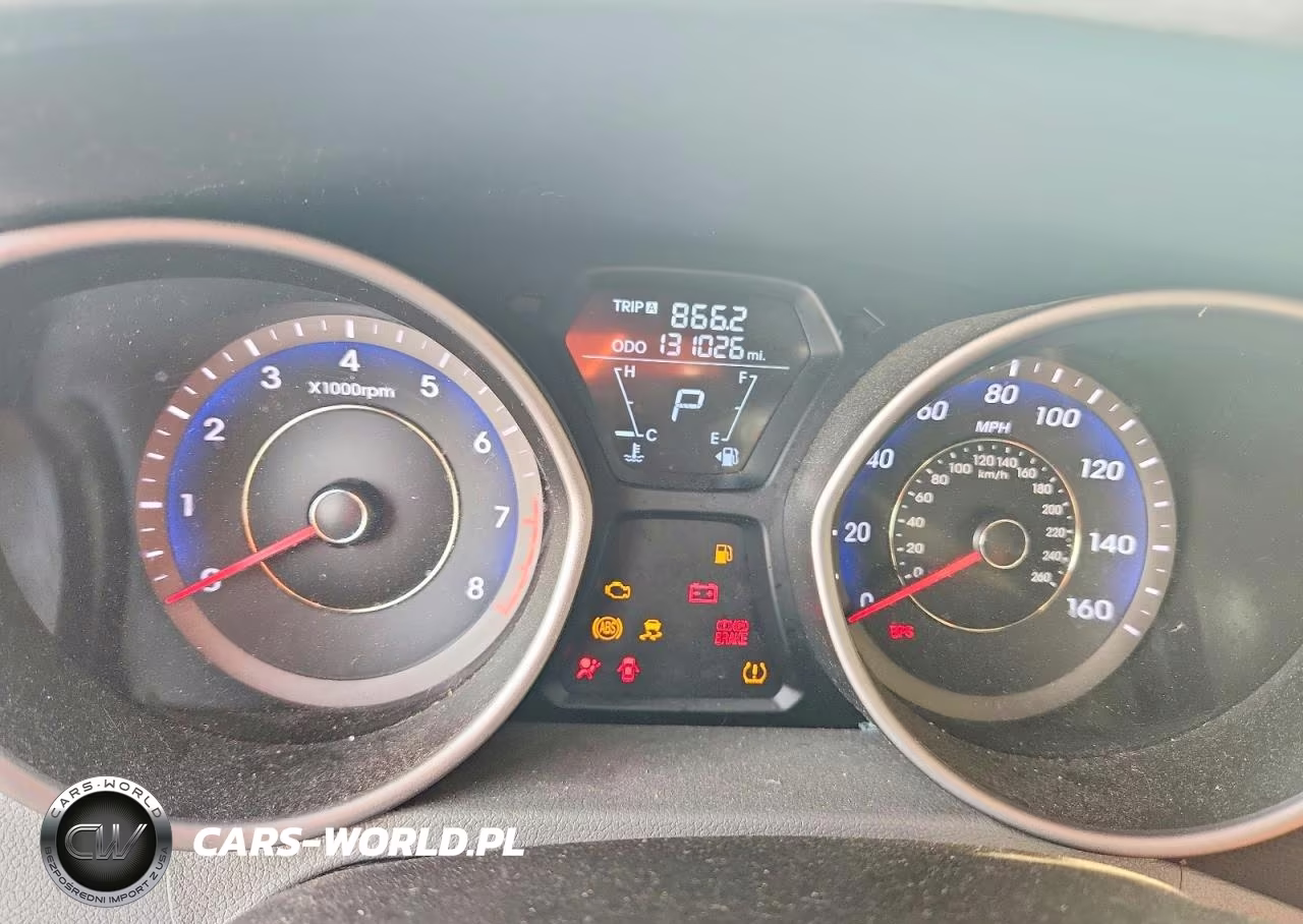 2013 Hyundai Elantra Gls VIN:KMHDH4AE8DU548110 - 9