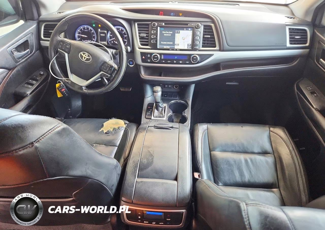 2017 Toyota Highlander Xle VIN:5TDKZRFH8HS516910 - 8