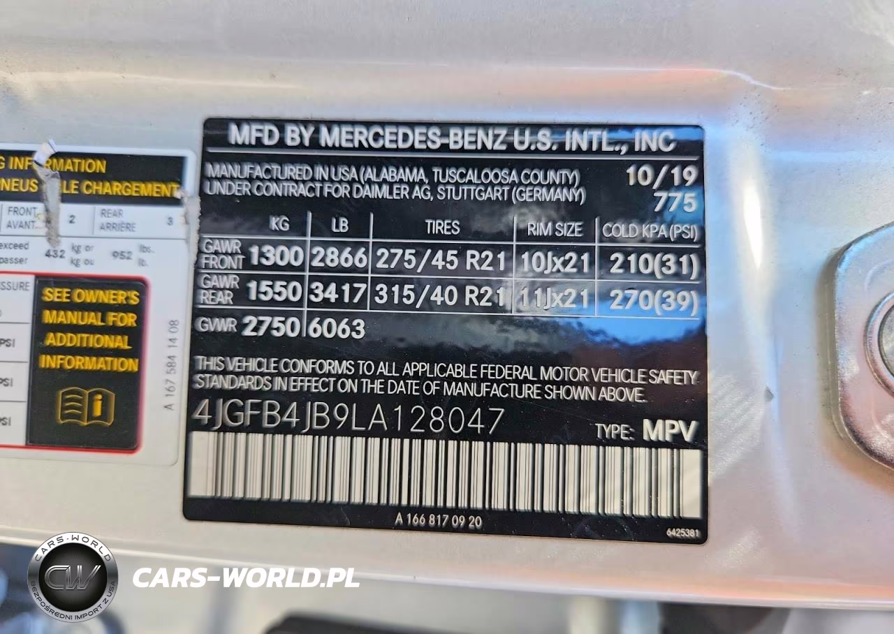2020 Mercedes-Benz Gle 350 VIN:4JGFB4JB9LA128047 - 13
