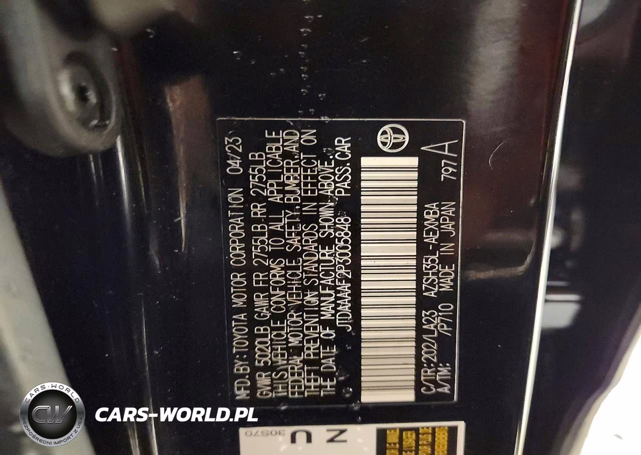 2023 Toyota Crown Limited VIN:JTDAAAAF2P3005848 - 13