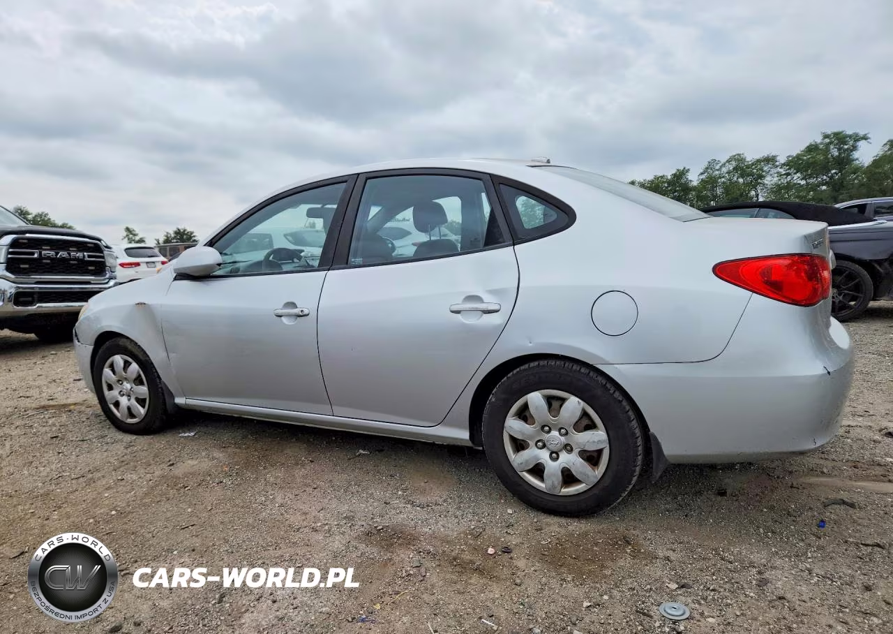 2007 Hyundai Elantra Gls VIN:KMHDU46D17U222360 - 2
