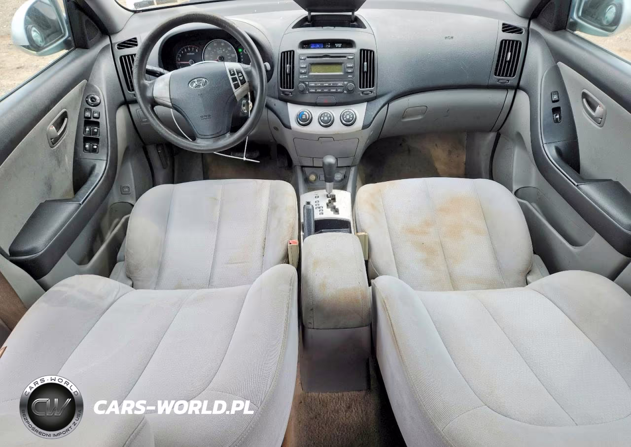 2007 Hyundai Elantra Gls VIN:KMHDU46D17U222360 - 8