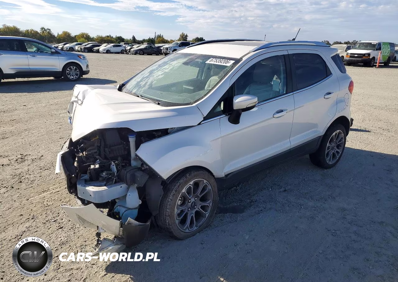2019 Ford Ecosport Titanium VIN:MAJ6S3KL3KC279724 - 1
