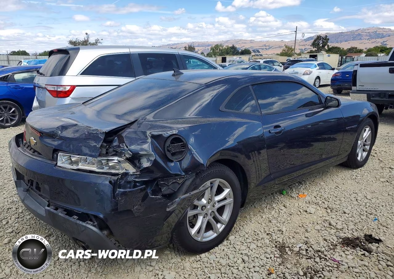 2014 Chevrolet Camaro Ls VIN:2G1FE1E38E9234932 - 3