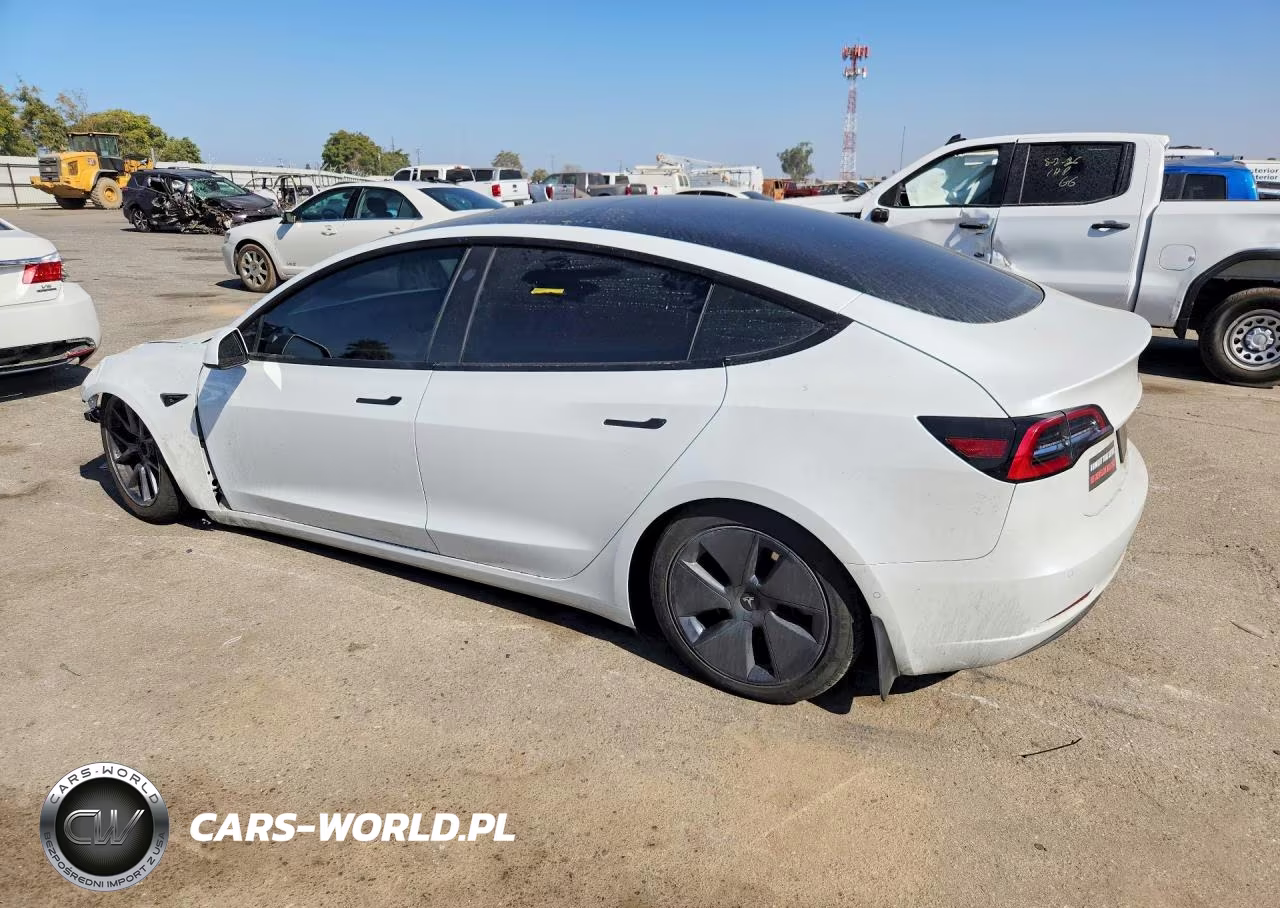 2022 Tesla Model 3 VIN:5YJ3E1EB4NF132086 - 2