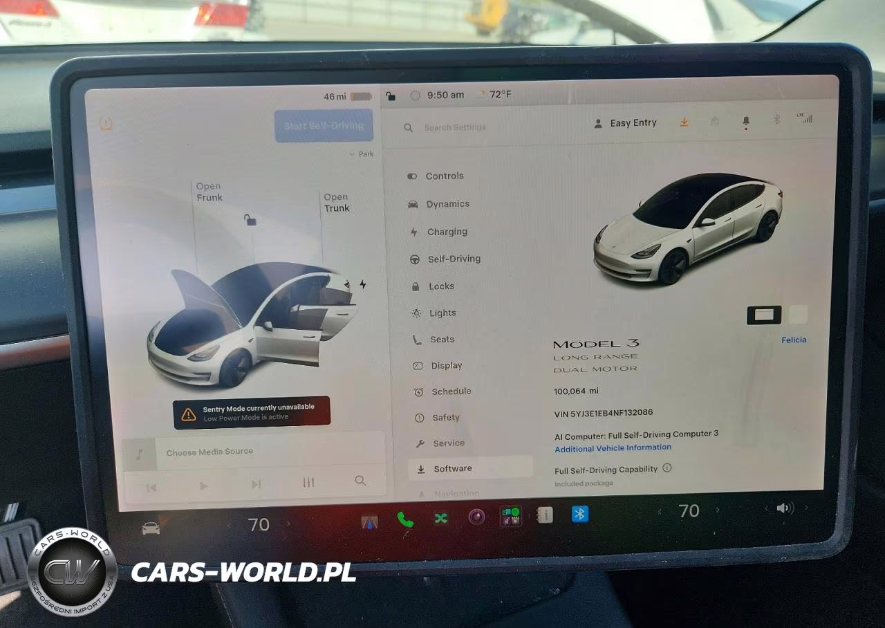2022 Tesla Model 3 VIN:5YJ3E1EB4NF132086 - 9