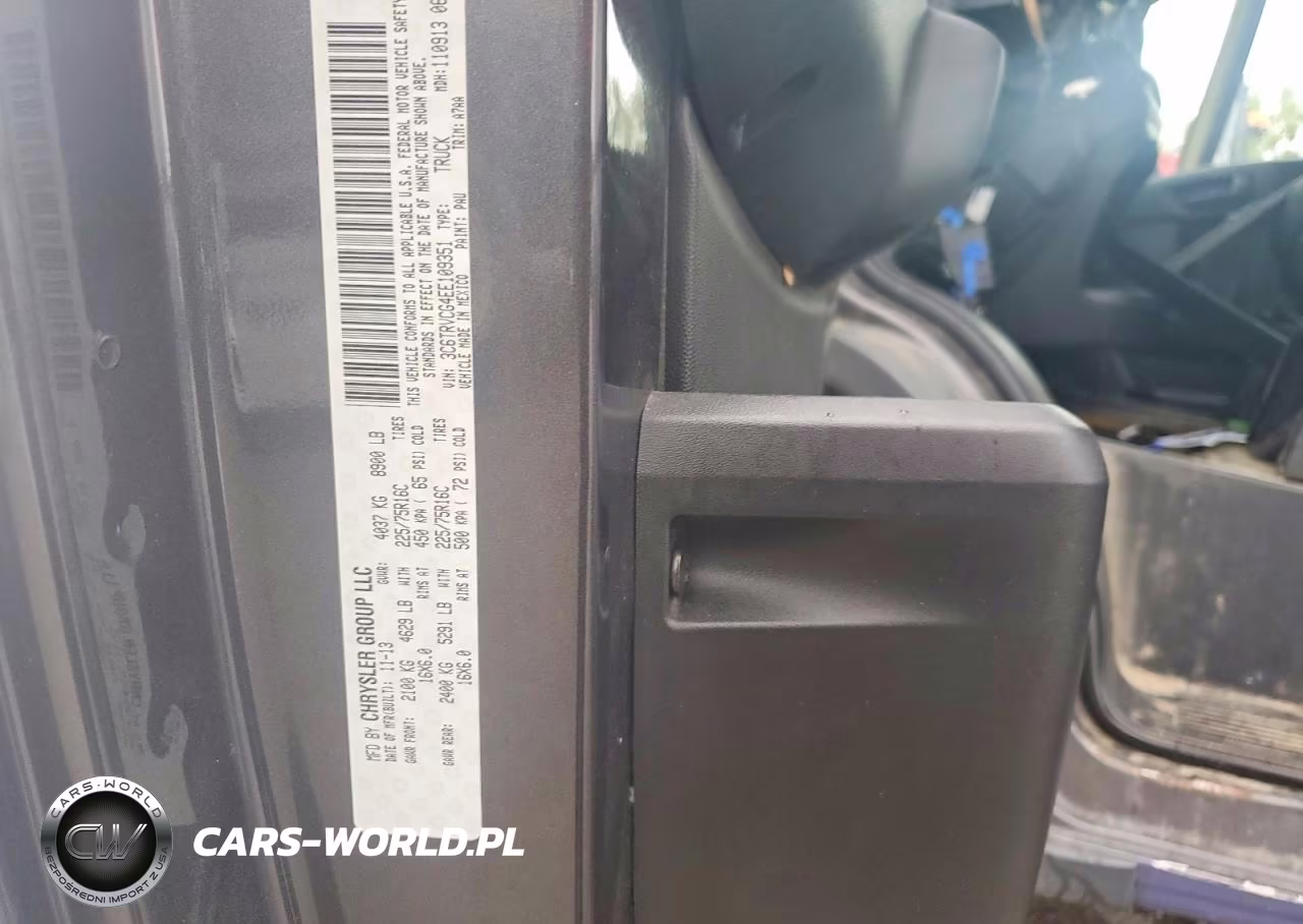 2014 Ram Promaster 2500 2500 High VIN:3C6TRVCG4EE109351 - 11