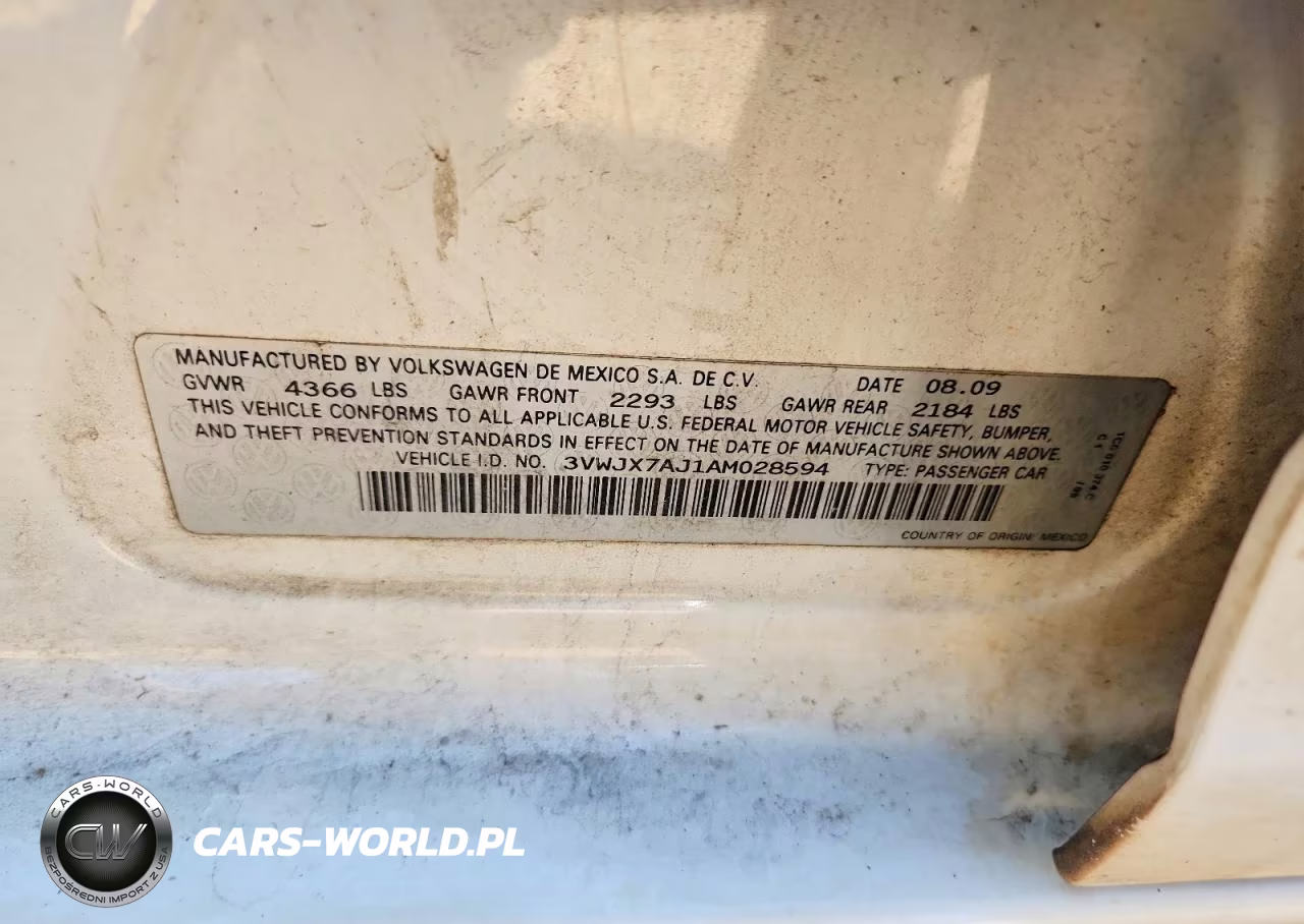 2010 Volkswagen Jetta S VIN:3VWJX7AJ1AM028594 - 13