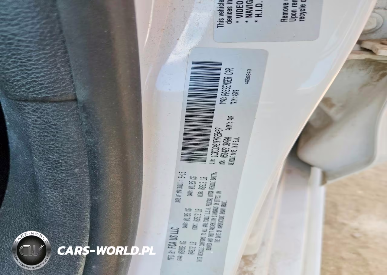 2015 Chrysler 200 Limited VIN:1C3CCCAB1FN725497 - 13