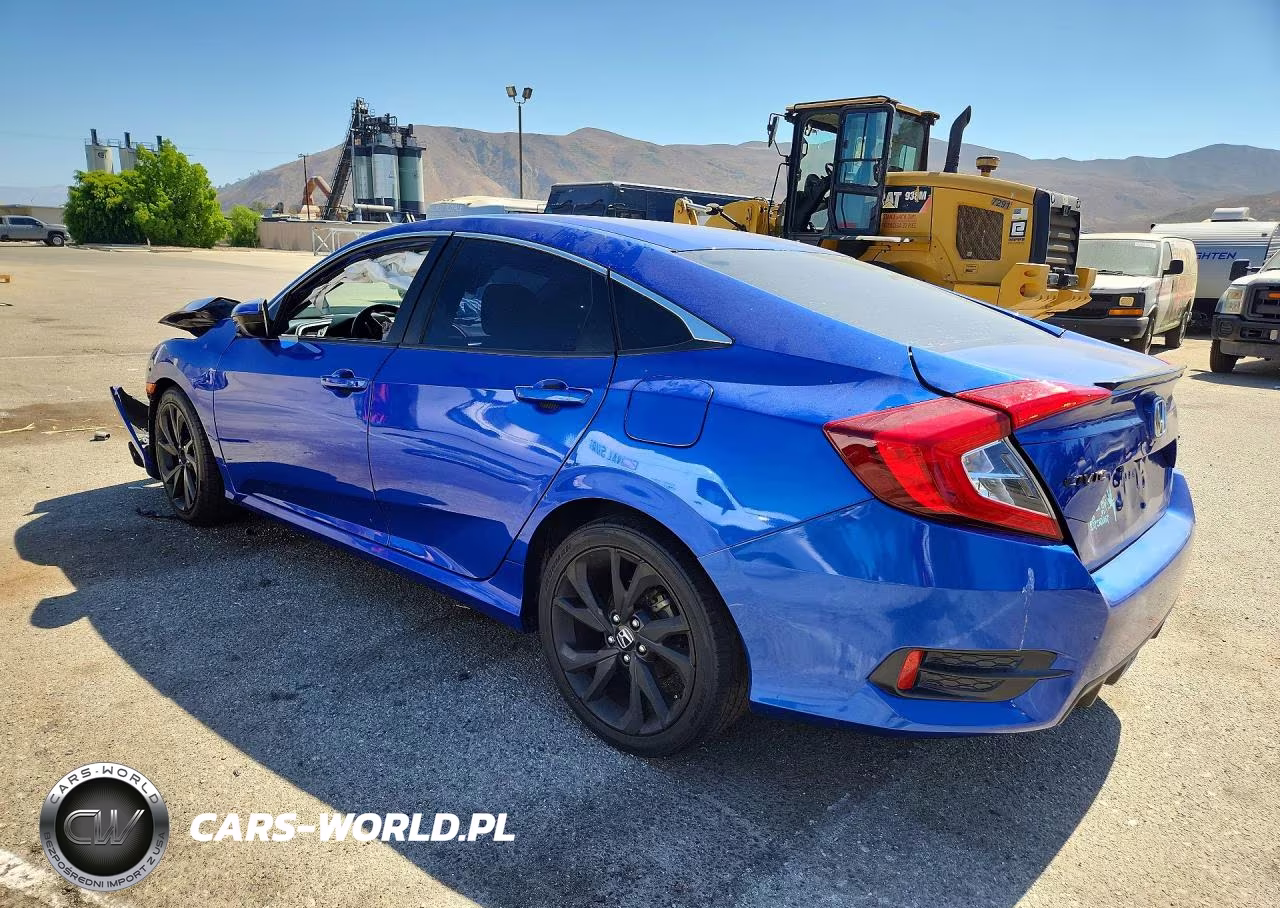 2019 Honda Civic Sport VIN:19XFC2F86KE215192 - 2