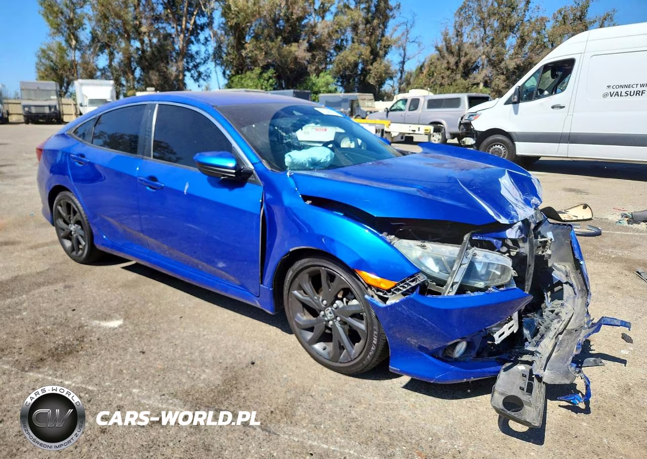 2019 Honda Civic Sport VIN:19XFC2F86KE215192 - 4