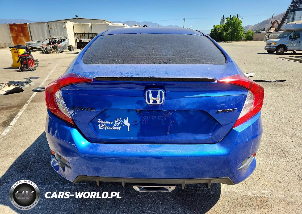 2019 Honda Civic Sport VIN:19XFC2F86KE215192 - 6