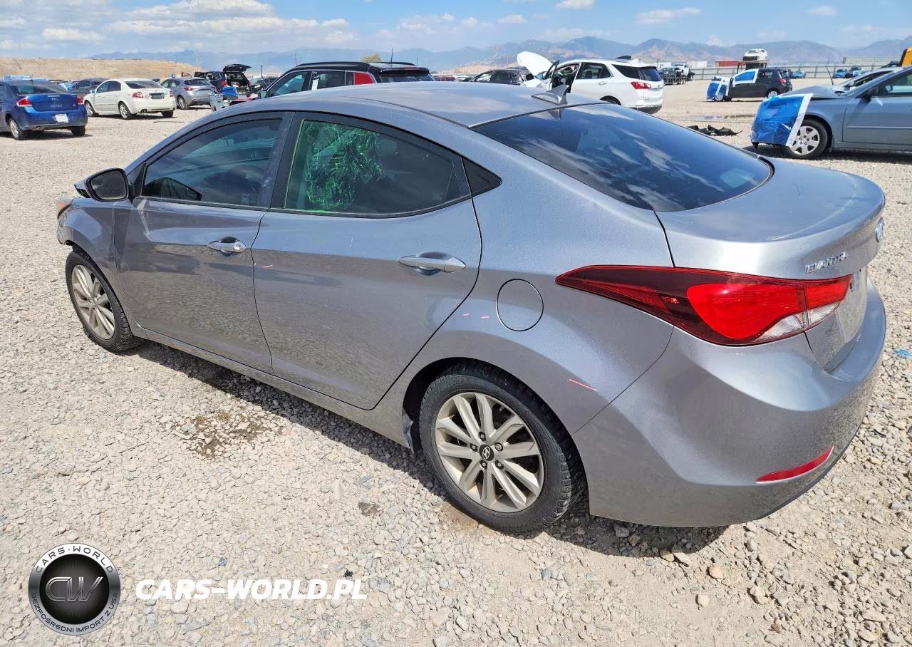 2015 Hyundai Elantra Se VIN:KMHDH4AE8FU329747 - 2