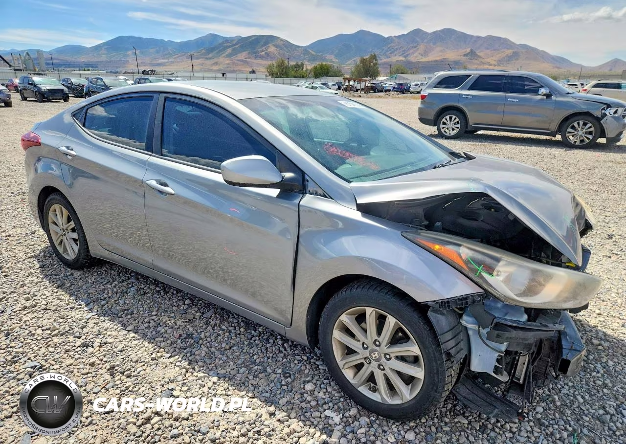 2015 Hyundai Elantra Se VIN:KMHDH4AE8FU329747 - 4