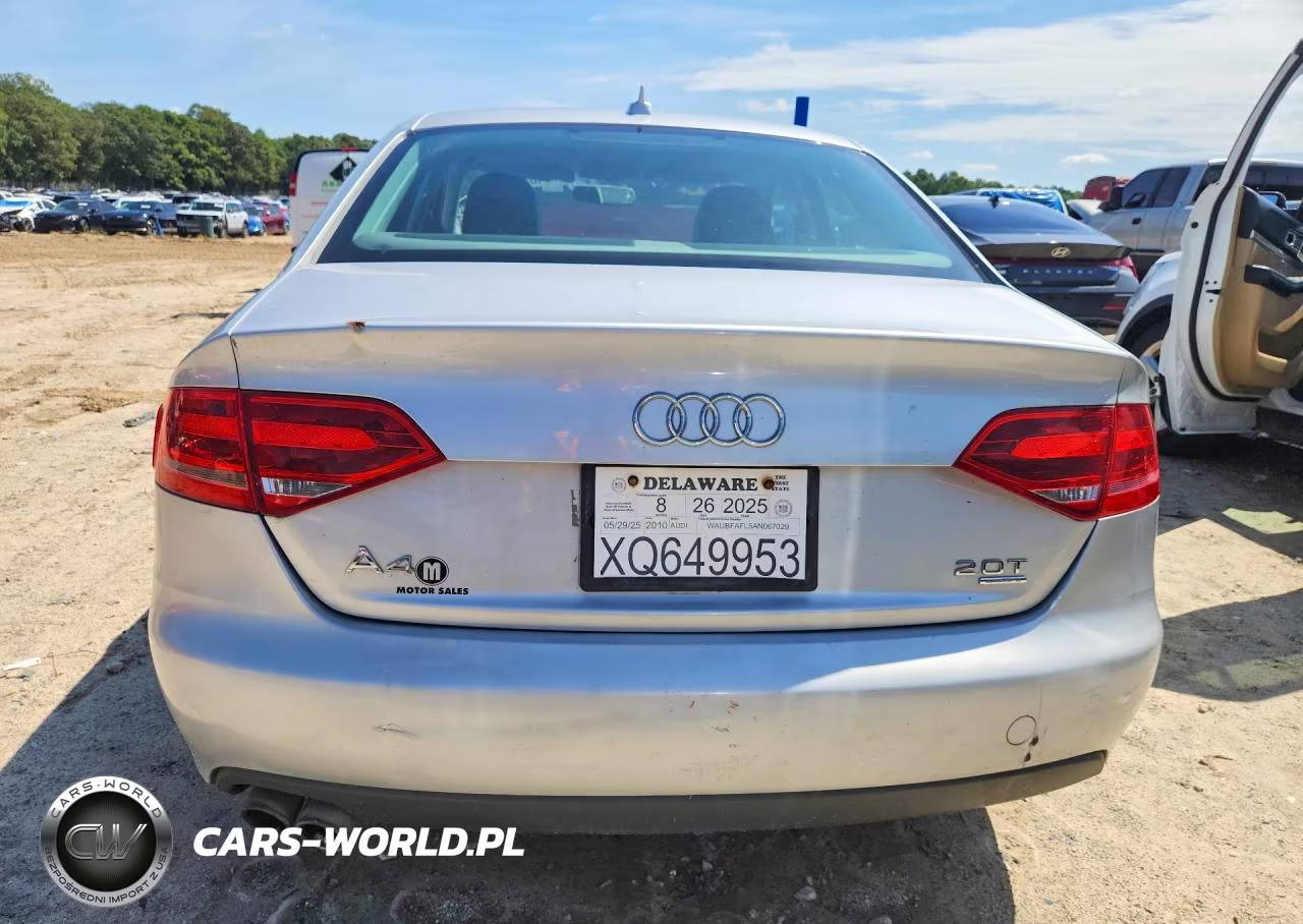 2010 Audi A4 Premium VIN:WAUBFAFL5AN067029 - 6