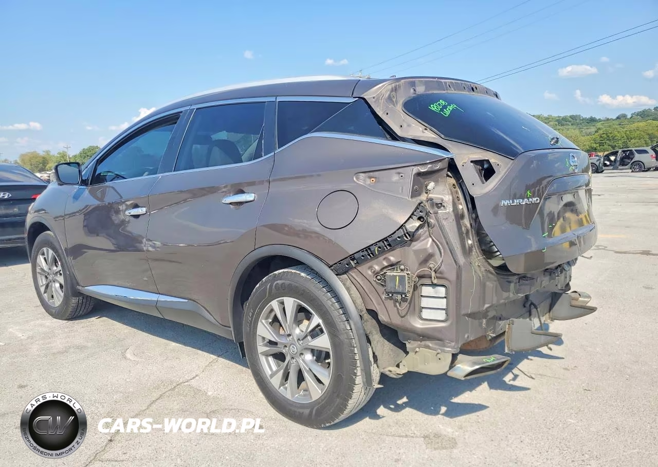 2016 Nissan Murano Sl VIN:5N1AZ2MH1GN134479 - 2