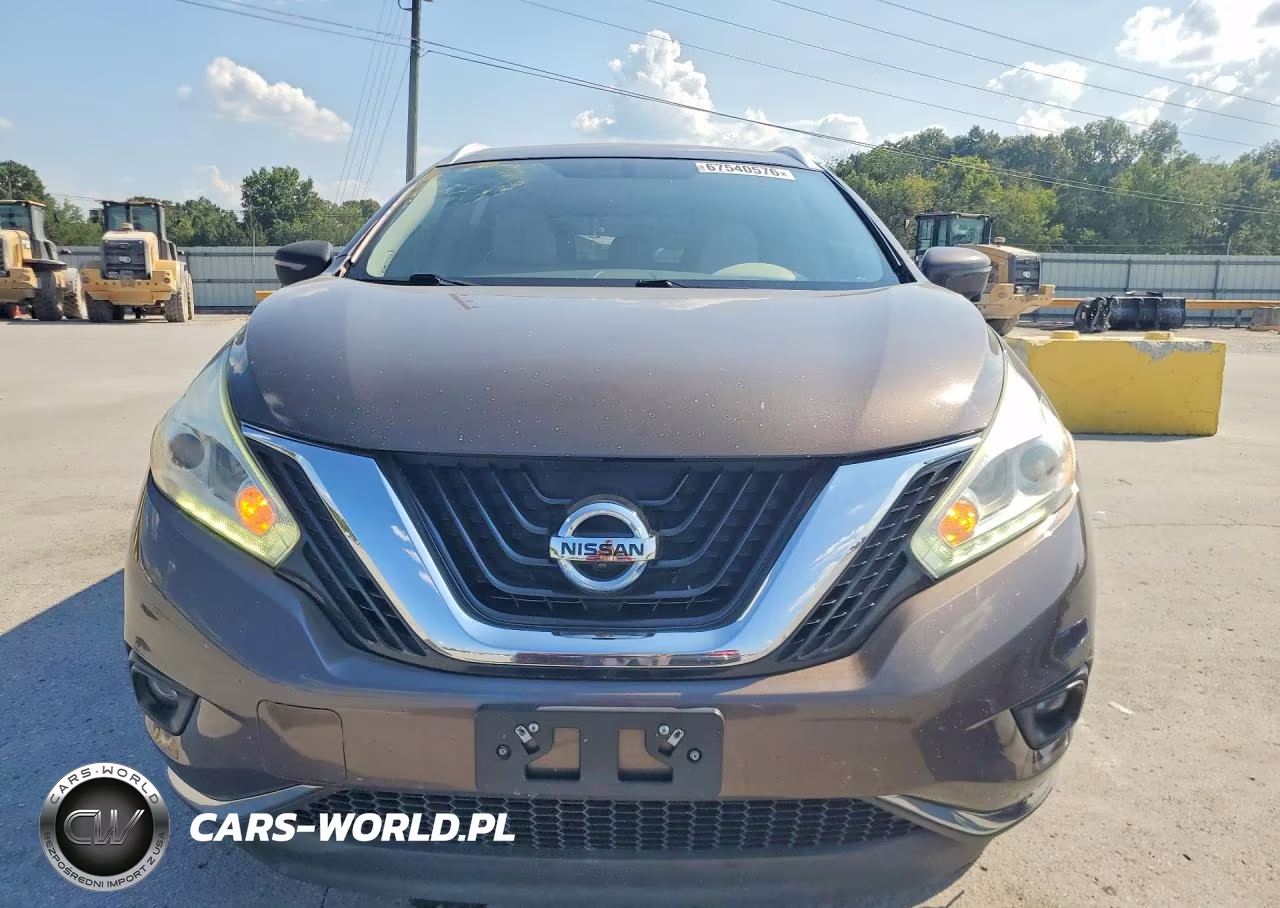 2016 Nissan Murano Sl VIN:5N1AZ2MH1GN134479 - 5