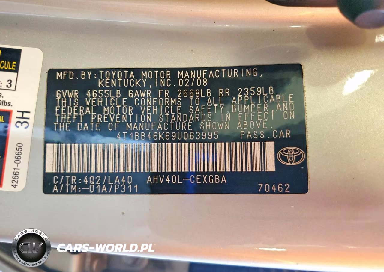 2009 Toyota Camry Hybrid VIN:4T1BB46K69U063995 - 12