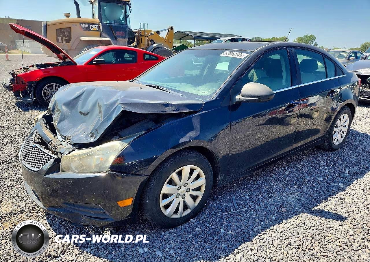 2011 Chevrolet Cruze Ls VIN:1G1PD5SH6B7298771 - 1