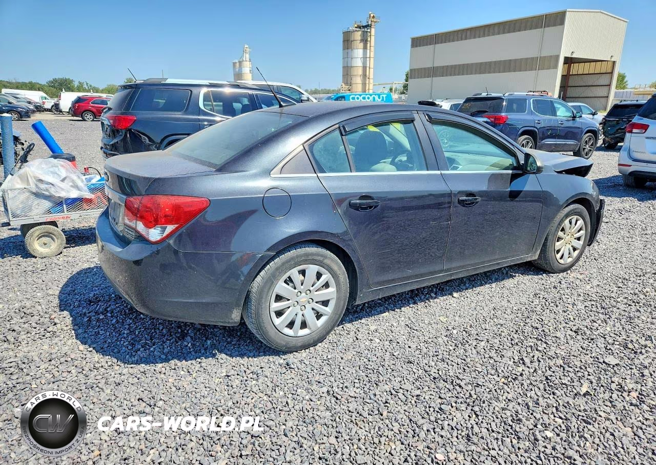 2011 Chevrolet Cruze Ls VIN:1G1PD5SH6B7298771 - 3