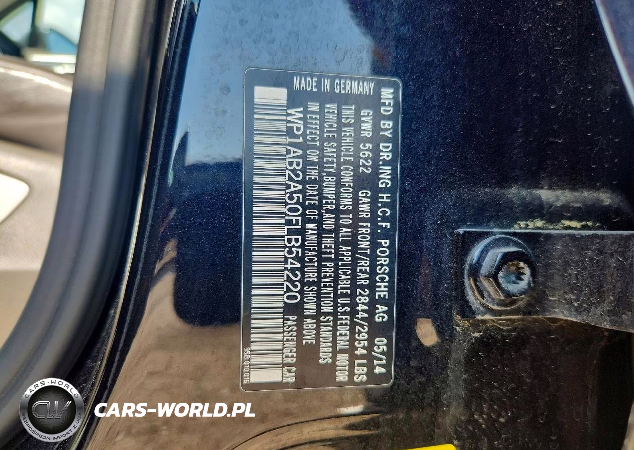 2015 Porsche Macan S VIN:WP1AB2A50FLB54220 - 12