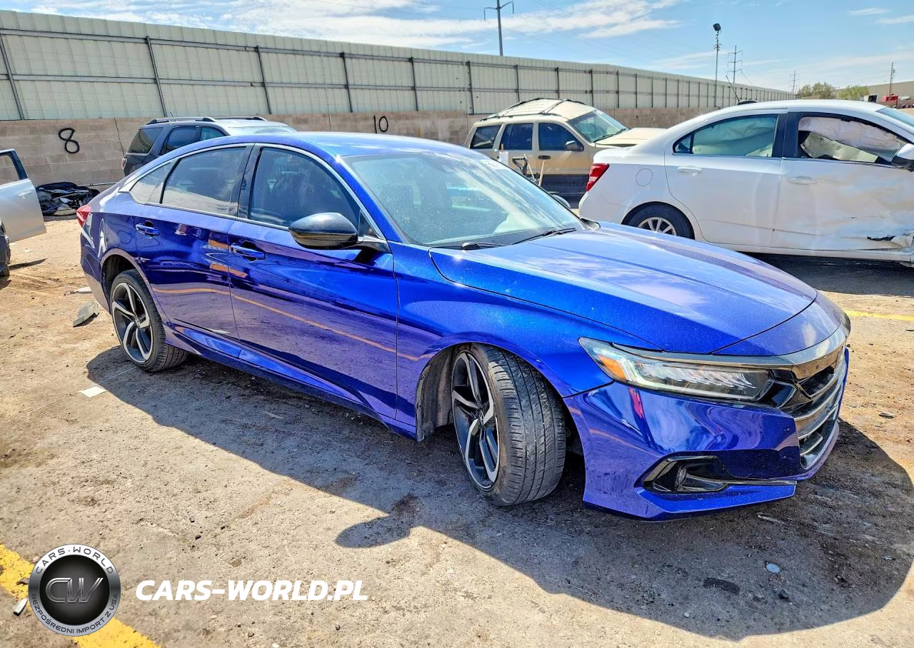 2022 Honda Accord Sport Se VIN:1HGCV1F44NA097317 - 4