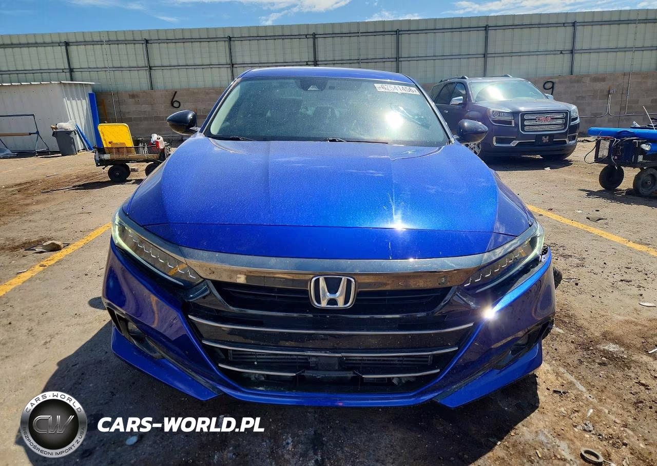2022 Honda Accord Sport Se VIN:1HGCV1F44NA097317 - 5