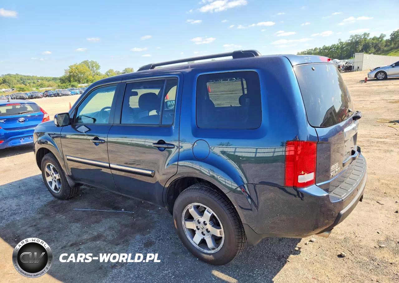 2010 Honda Pilot Touring VIN:5FNYF4H98AB002626 - 2