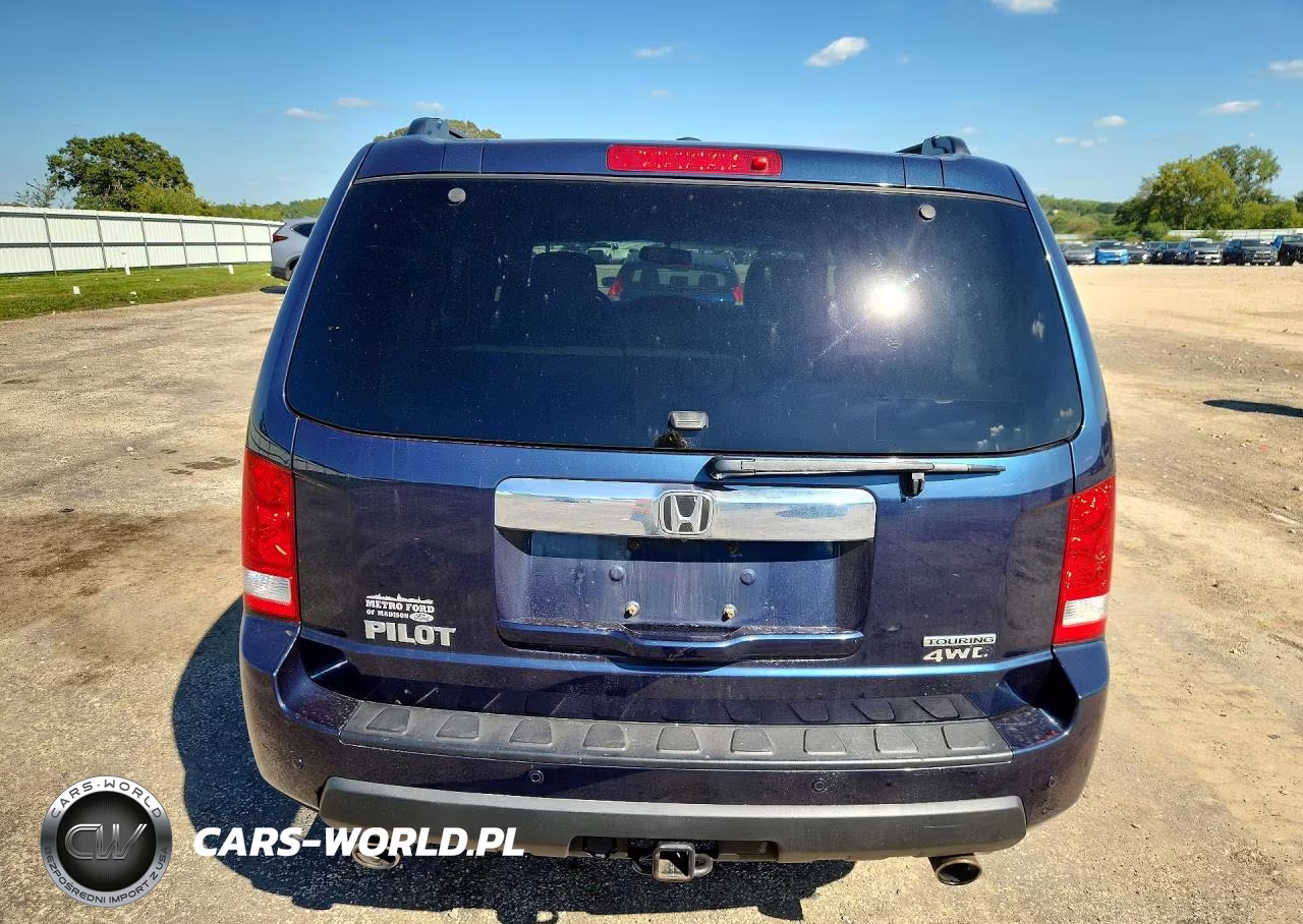 2010 Honda Pilot Touring VIN:5FNYF4H98AB002626 - 6