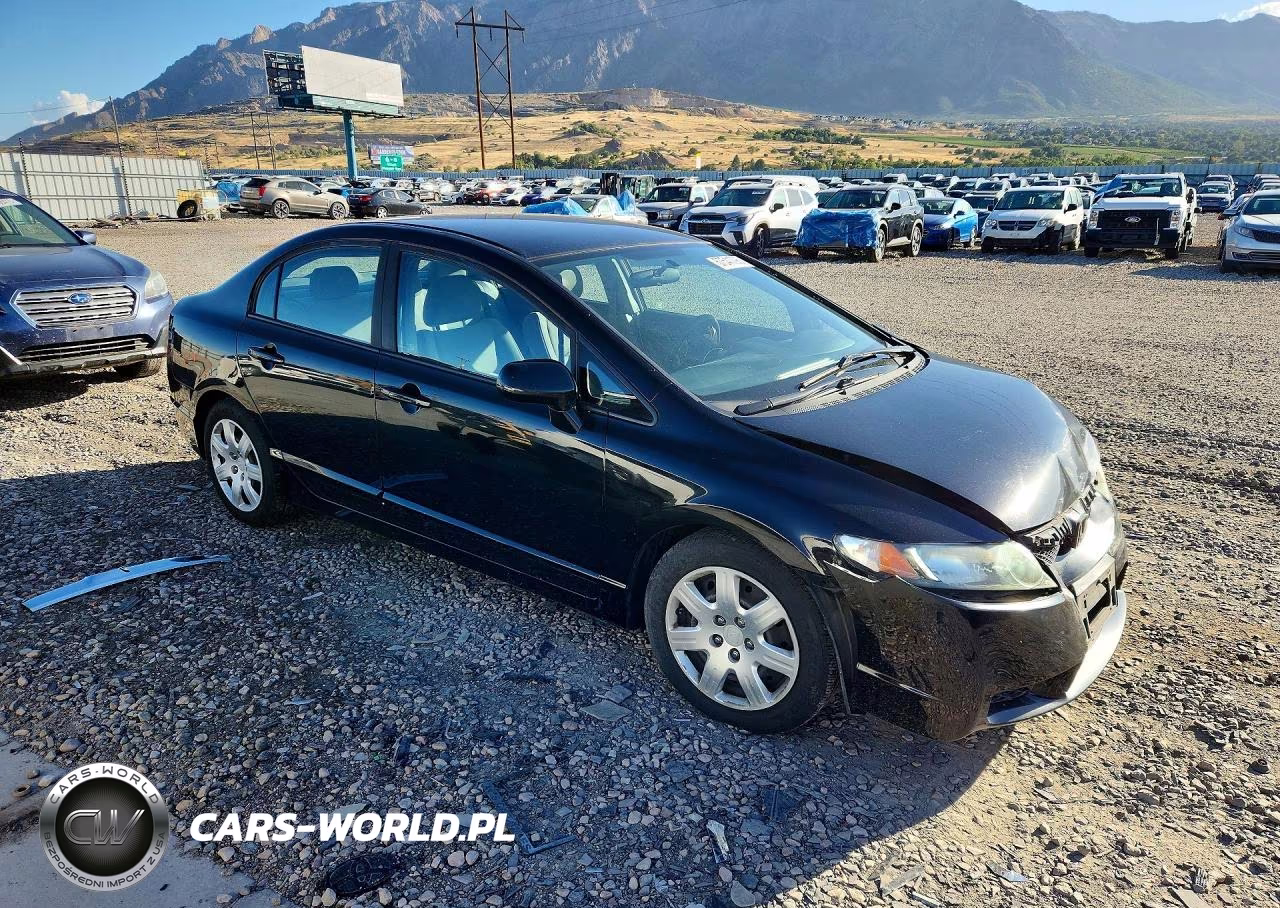 2010 Honda Civic Lx VIN:19XFA1F5XAE021687 - 4
