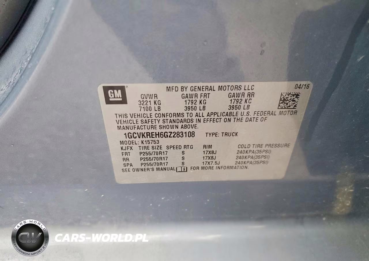 2016 Chevrolet Silverado K1500 Lt VIN:1GCVKREH6GZ283108 - 12