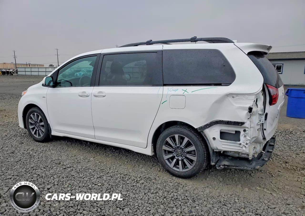 2020 Toyota Sienna Le VIN:5TDJZ3DC4LS248026 - 2