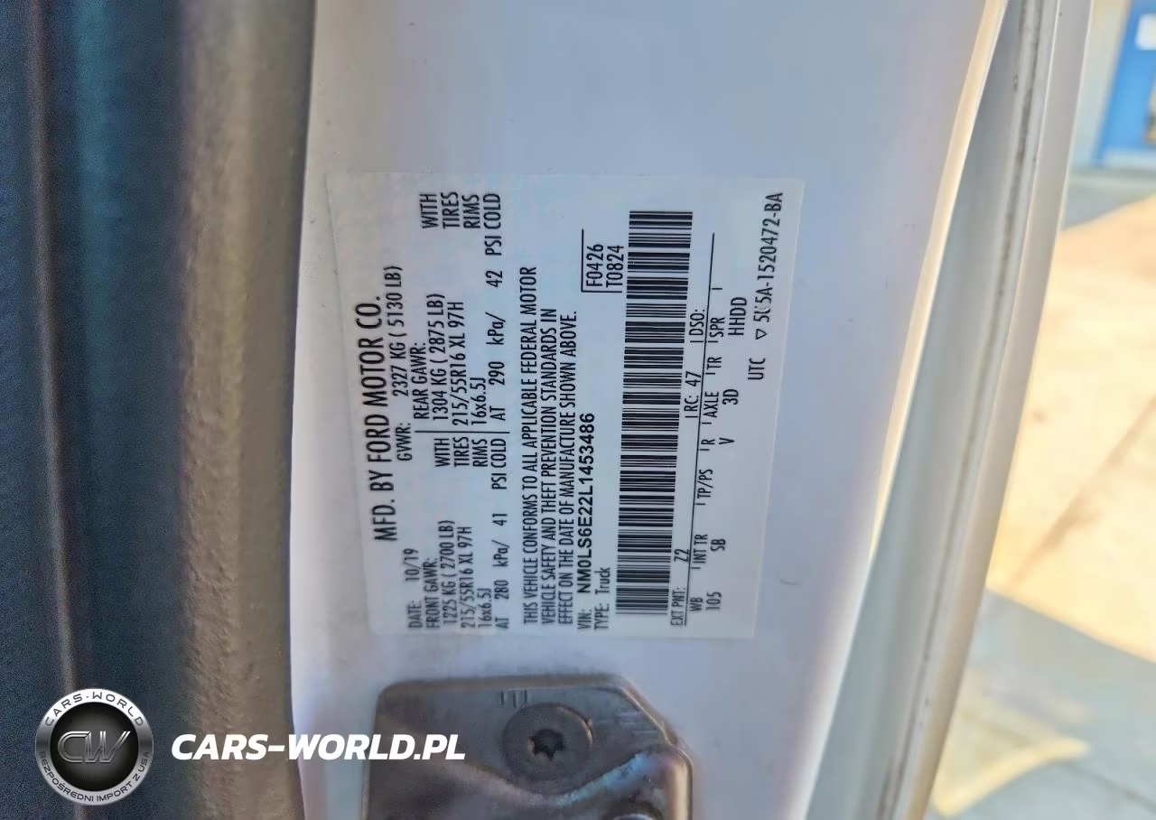 2020 Ford Transit Connect Xl VIN:NM0LS6E22L1453486 - 12