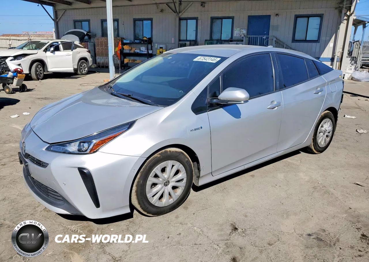 2019 Toyota Prius Le VIN:JTDKARFUXK3071177 - 1