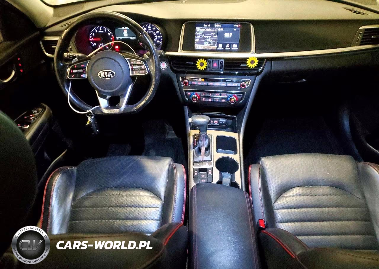 2019 Kia Optima Sx VIN:5XXGW4L27KG290675 - 8