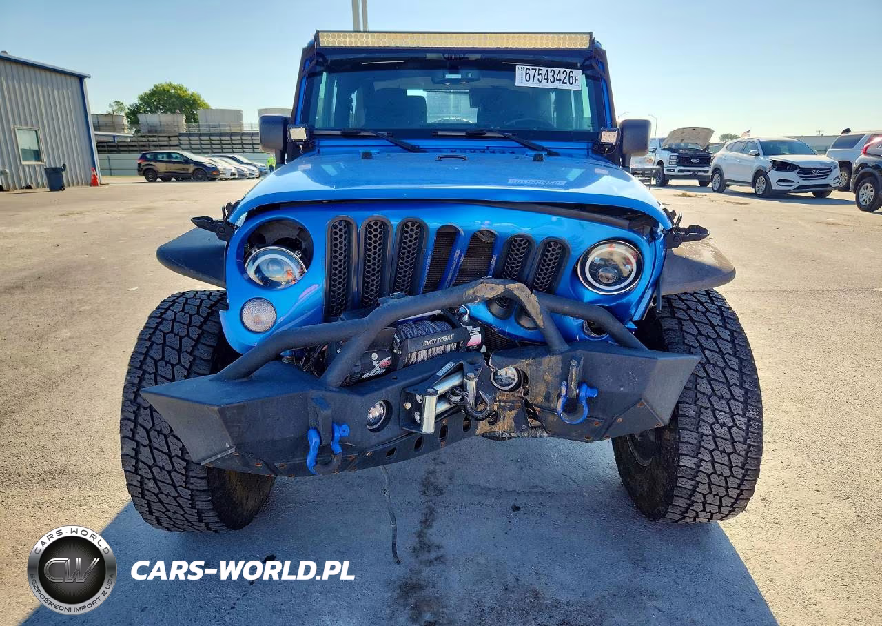 2016 Jeep Wrangler Sport VIN:1C4AJWAG7GL168341 - 5