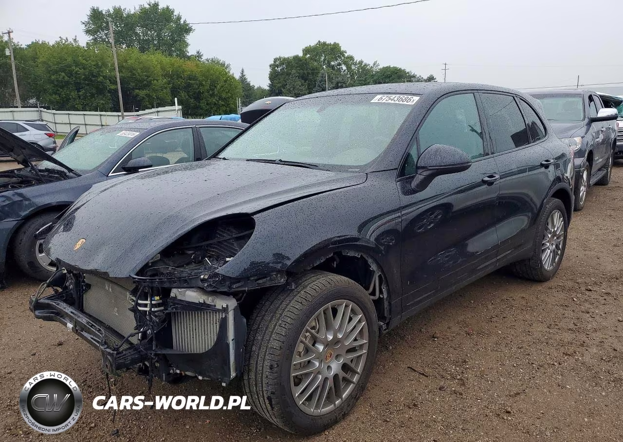 2018 Porsche Cayenne S VIN:WP1AB2A29JLA60447 - 1