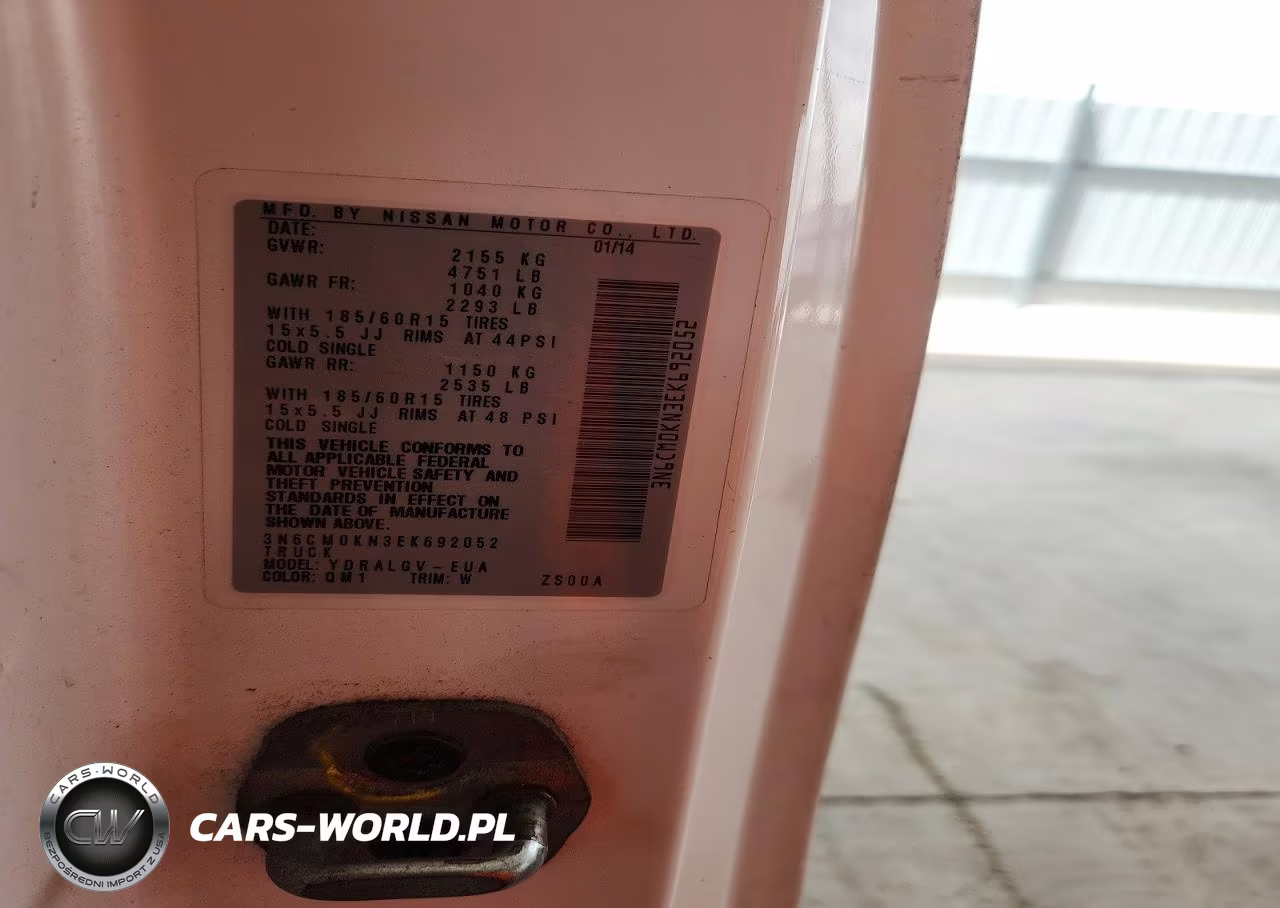 2014 Nissan Nv200 Sv VIN:3N6CM0KN3EK692052 - 12