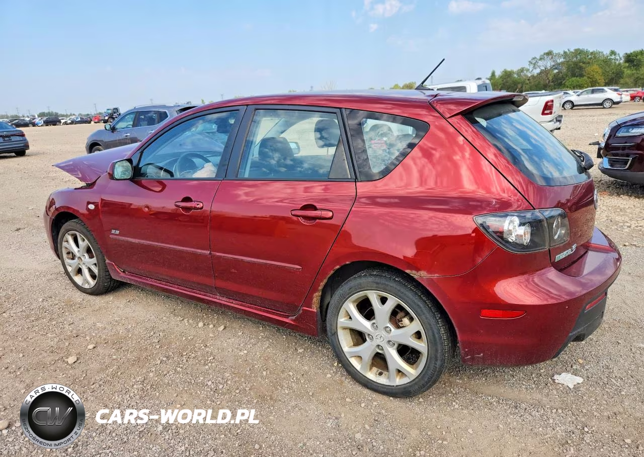 2008 Mazda 3 Hatchback VIN:JM1BK343781128833 - 2