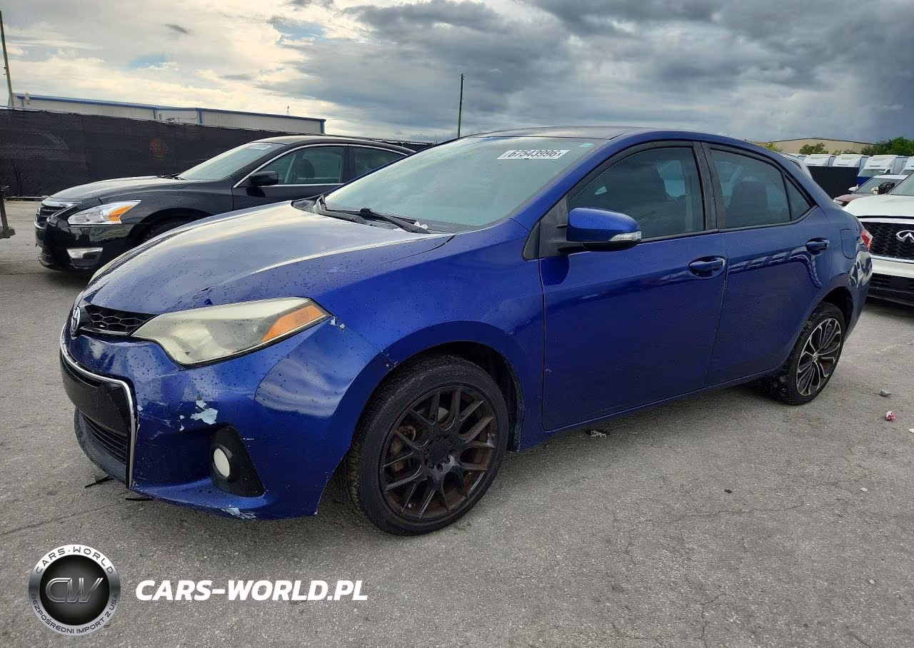 2014 Toyota Corolla S Plus VIN:2T1BURHE3EC070848 - 1